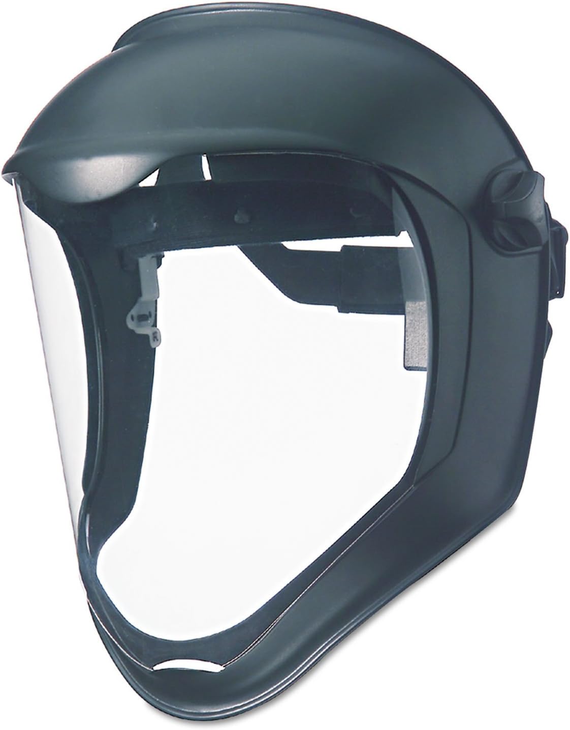 Uvex By Honeywell S8500 Bionic Face Shield, Matte Black Frame, Clear Lens