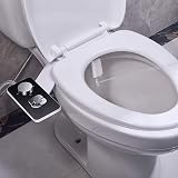 SAMODRA Bidet Attachment for Toilet Black Non-Electric Dual Nozzles view 8