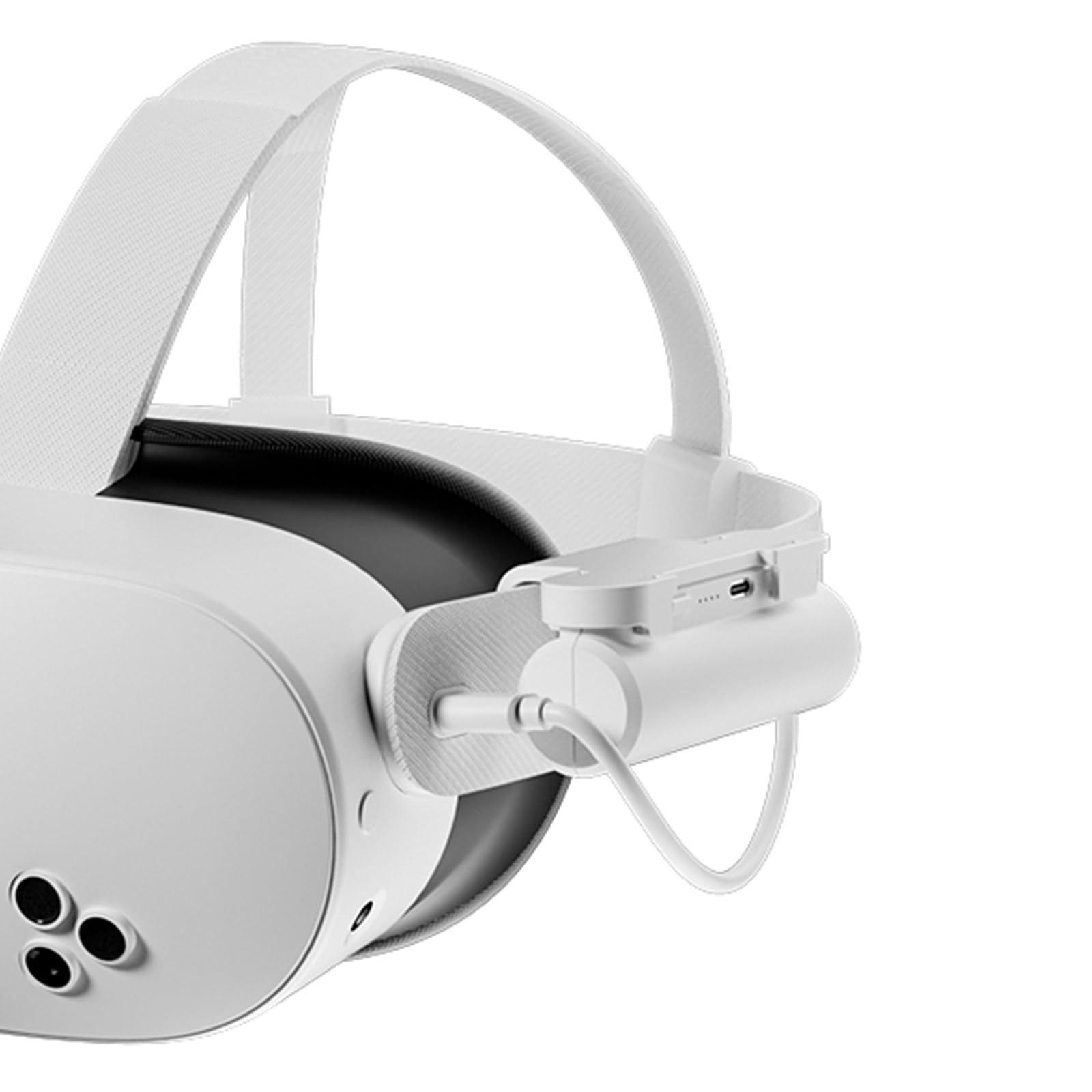 5000mAh Battery Pack Compatible with Meta Quest 3/3S/2, Extended VR Headset Battery, Compatible with Original & Elite Straps, VR Accessories Lightweight Rechargeable, Extra 2-3H Playtime