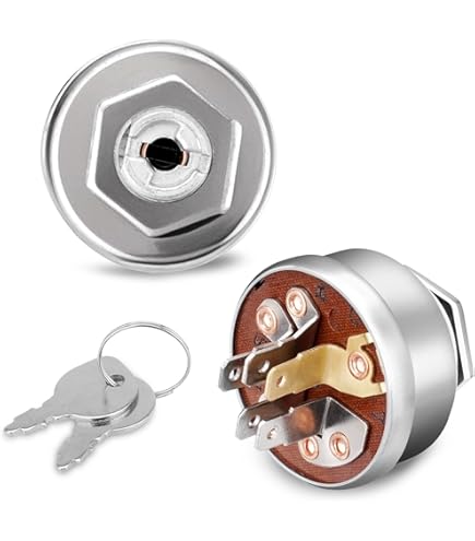 Amazon.com : Ignition Starter Switch with 2 Keys Compatible with