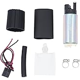 Effoexparts High Pressure 255LPH Electric Intank Fuel Pump Compatible for Walbro GSS341 with Installation Kit