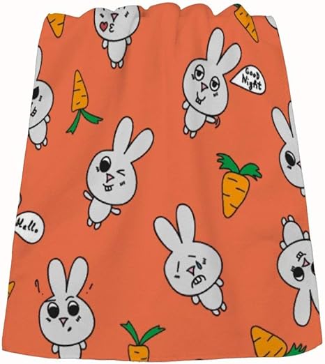 Amazon フェイスタオル ウサギ ニンジン かわいい 漫画 ホテルタオル エステタオル 業務用タオル ふわふわ サロンタオル 洗顔タオル 綿100 速乾 抗菌 防臭 肌触りが優しい 人気 安い 2枚セット 35 73cm フェイスタオル ホーム キッチン オンライン通販
