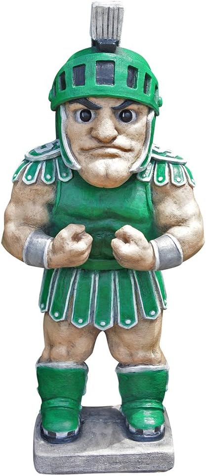 Stone Mascots - Michigan State University "Sparty" College Stone Mascot