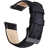 Ritche Christmas Gift Quick Release Leather Watch Bands Genuine Watch Straps for Men Women Top Grain Leather Watch Strap, White Elephant Gifts, Stocking Stuffers for Men, Father's Day gifts