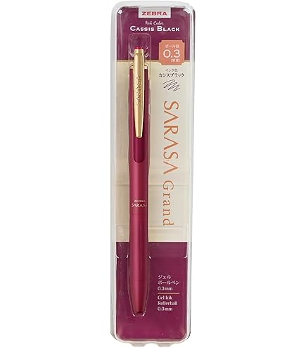Amazon.com: ZEBRA SARASA Grand Gel Ballpoint Pen 0.3mm Vintage