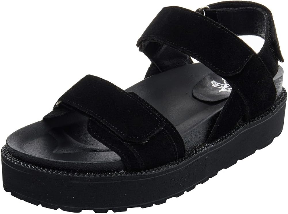 velcro platform sandals