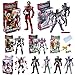 Bandai Kamen Rider Zi-O RKF Rider Armor Series Kamen Rider Action Figure Rider KICK'S Figure & Rider Hero Series Armor Soft Vinyl Figure All Set of 11 Lucky Bag