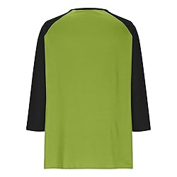 Womens 3/4 Sleeve Tops and Blouses Plus Size