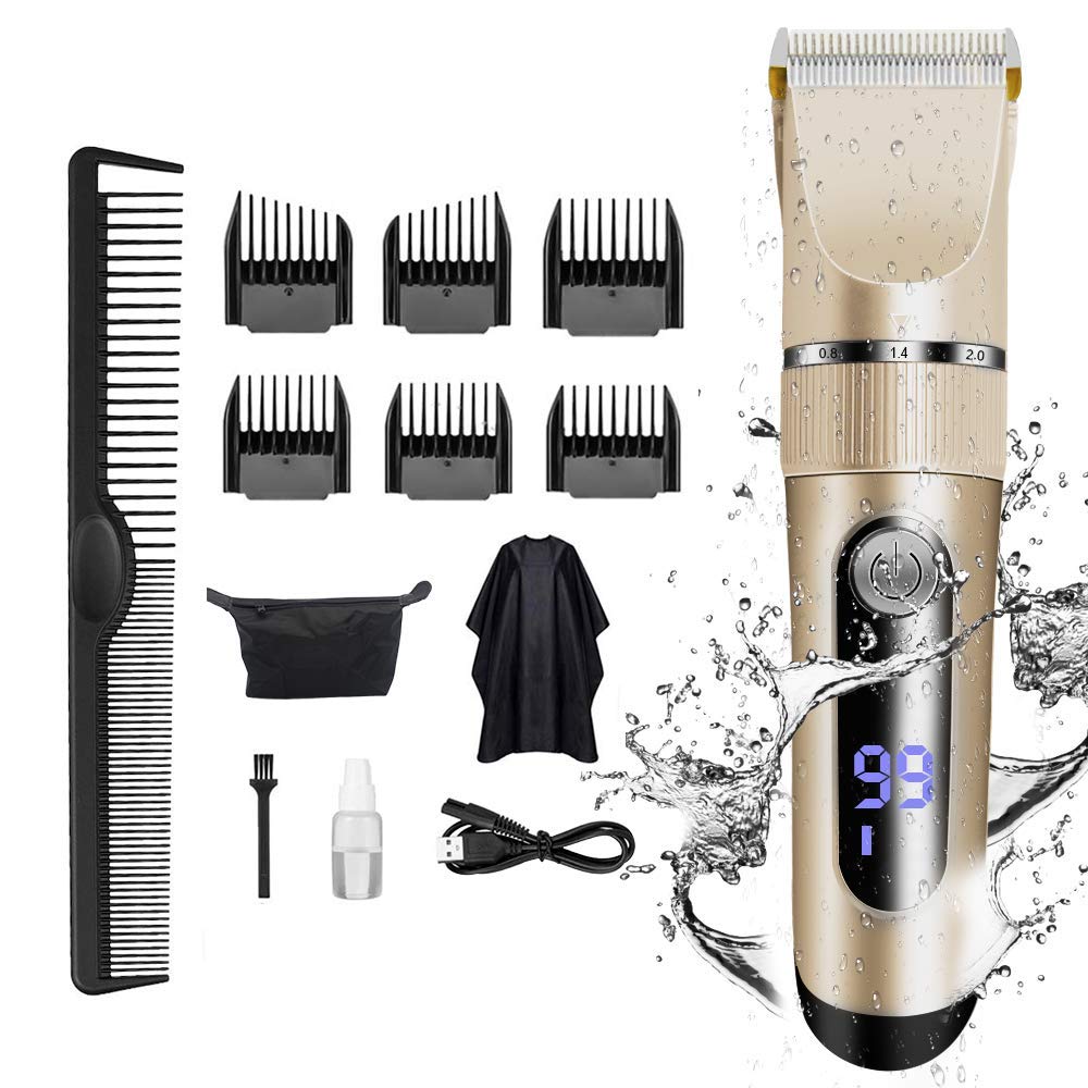 Buy Hair Clipper for Men, Hair Trimmer Cordless Rechargeable Hair