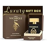 Liberty Oud Eau de Parfum for Men, 3.4 Oz,Magnifique Anniversary Edition, Luxury Oud Perfume, Premium Gift for Men, All-Day Freshness, Perfume for men, perfumes arabes para hombres