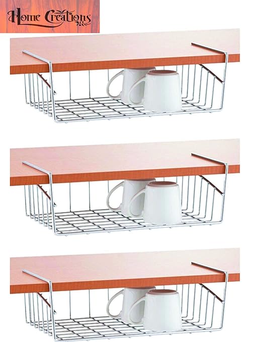 Home Creations Stainless Steel Under Cabinet Storage Shelf Wire