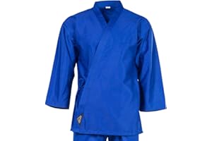 Tiger Claw 7.5 Oz Karate Uniform Light Weight Blue Top Only