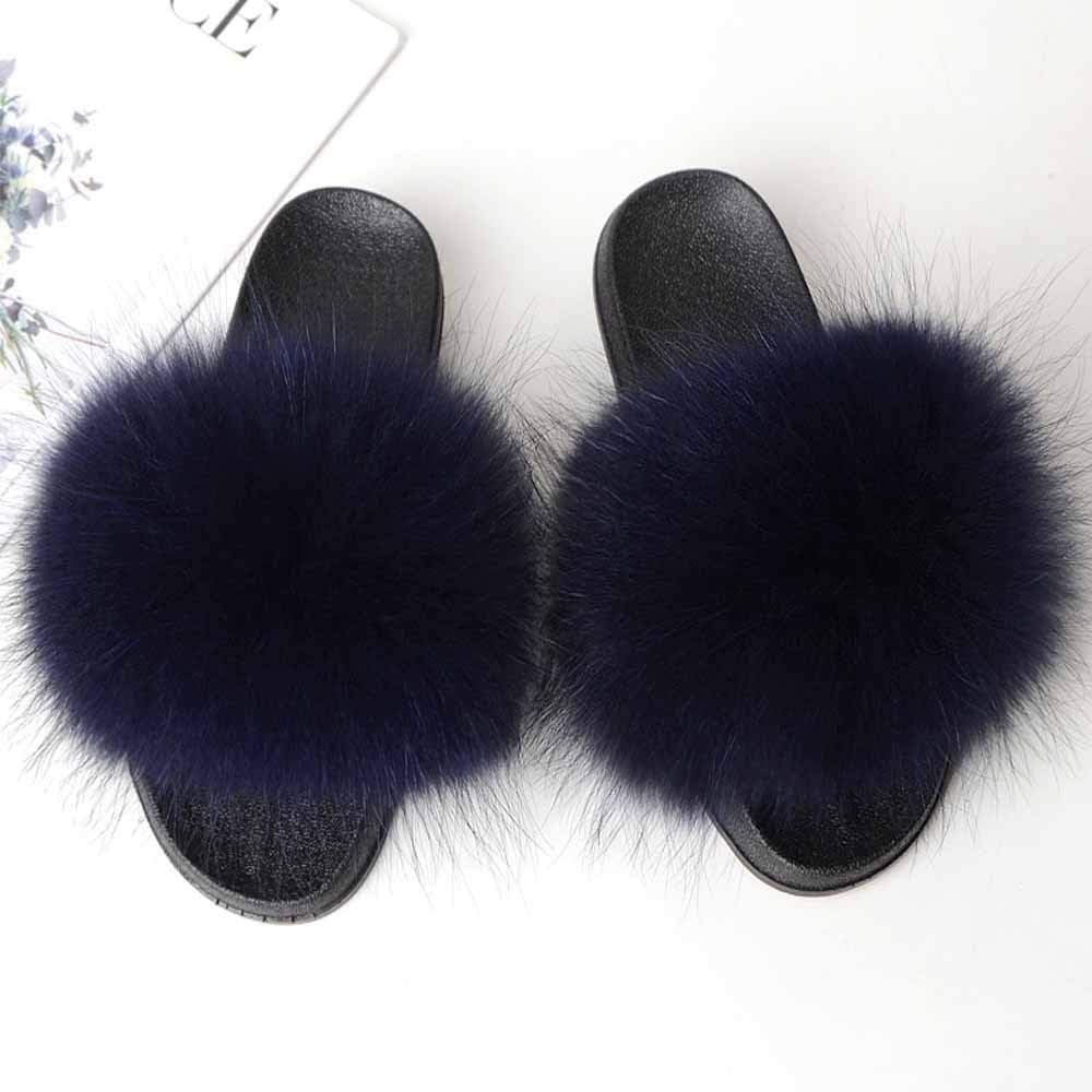 fluffy shoes