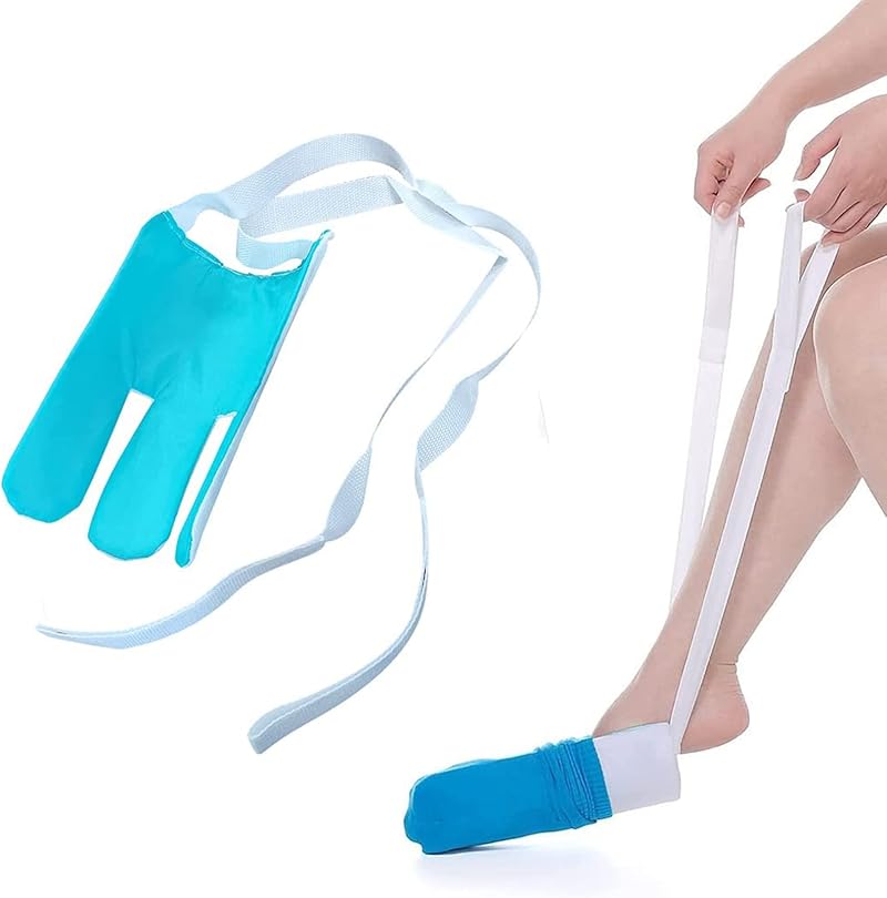 FVIZAL Sock Aid Kit for Seniors & Disabled - Easy On/Off Tool