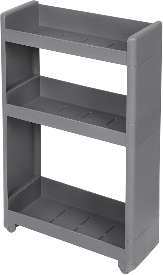 SONGMICS Étroit Chariot, Meuble de Rangement Mobile, Commode sur