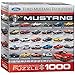 EuroGraphics Ford Mustang Evolution 50th Anniversary Puzzle (Small Box) (1000-Piece)