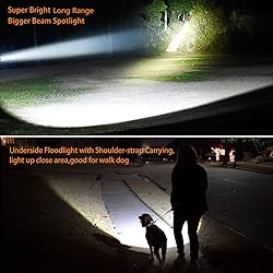GEPROSMA Multi Functions Led Flashlight High Lumens