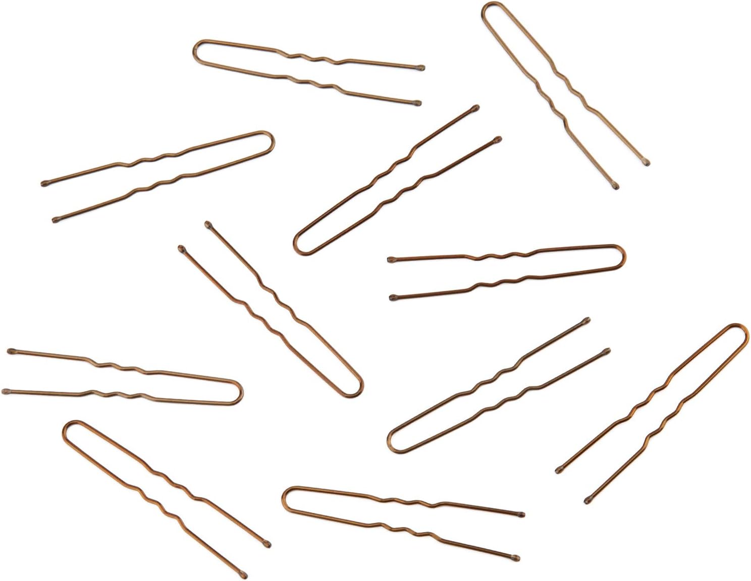 AIEX 200 Pieces U-Shaped Hairpins Kit Hair Clips Hairpins Hair Clips for Women Girls and Hair Salon (Bronze) - Image 5