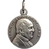I G J POPE FRANCIS MEDAL - CATHOLIC SAINTS MEDALS - 100% MADE IN ITALY (Pope Francis)