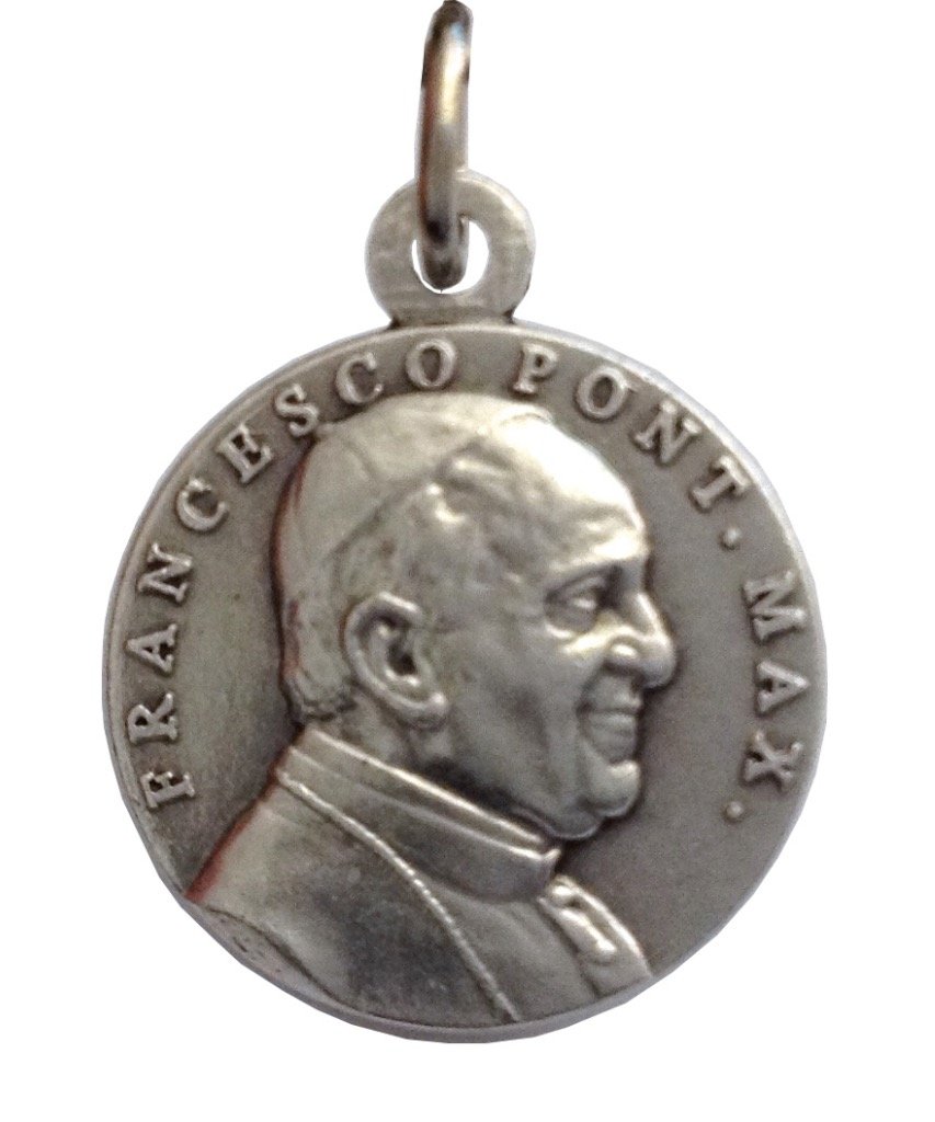 I G J Pope Francis and Saint Peter Place Medal - The Patron Saints Medals …
