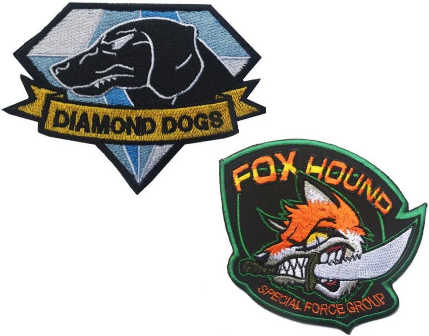 GrayCell Military Morale Diamond Dogs and Metal Gear Solid Fox Patch (E)