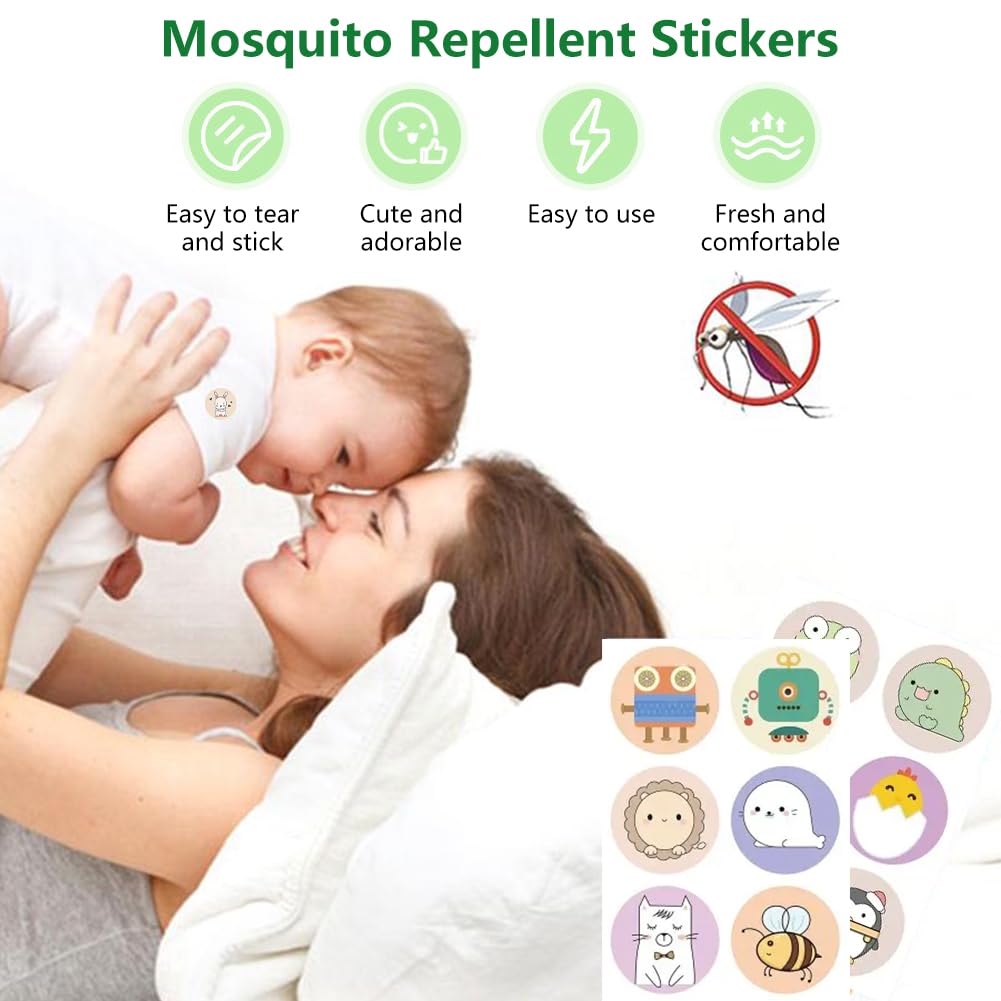 Moskitoschutz Aufkleber,180 pcs Anti Moskito Pflaster,Moskito Patch,Anti Mücken Aufkleber,Mückenpflaster Kinder,Moskito Sticker,Moskito Pflaster,Anti Moskito Sticker,Erwachsene und Kinder 2