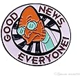 Futurama Professor Farnsworth Good News Everyone 1.25" Enamel Pin