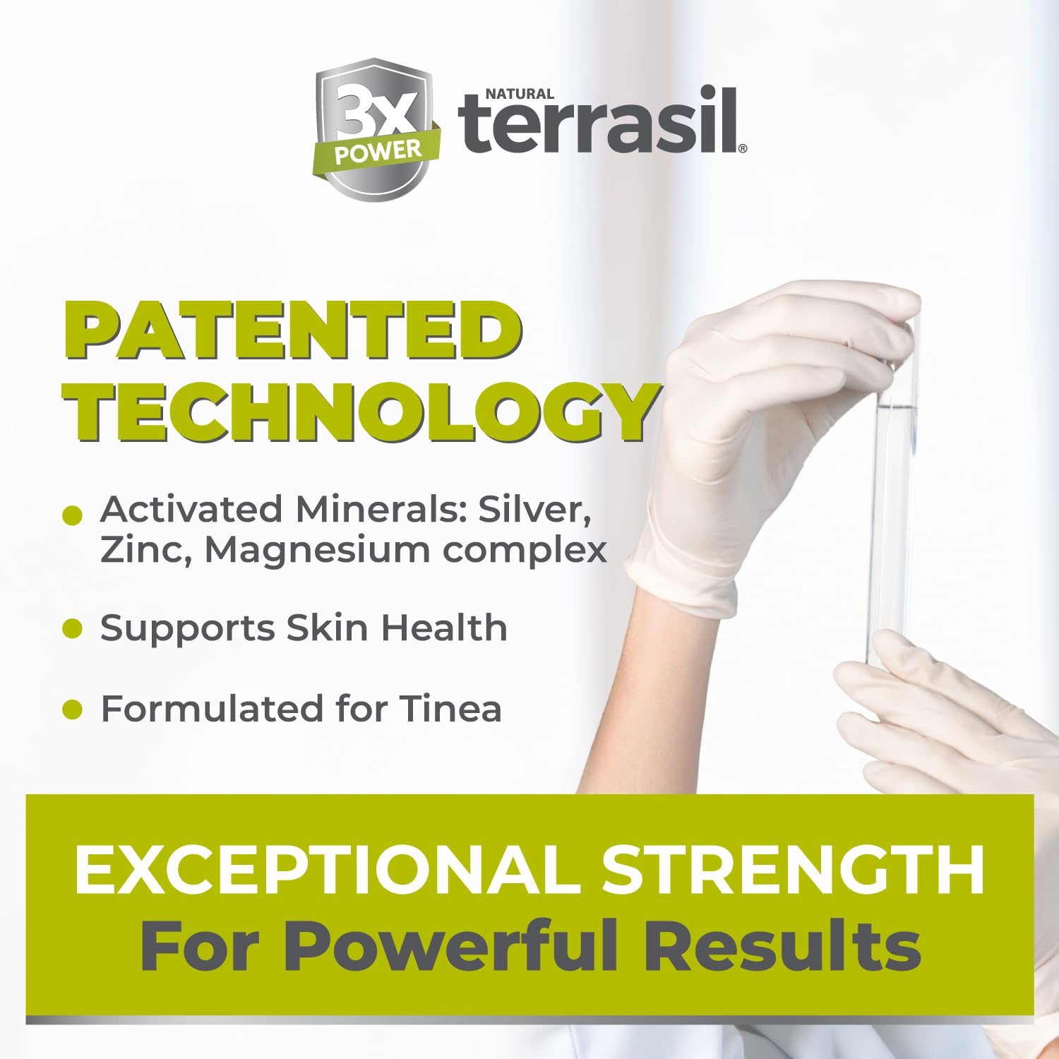 terrasil Tinea Soap for Tinea Versicolor Relief, Soothing Care & Relief of Itchy, Irritated Skin, Dermatologist Tested, Hypoallergenic Approved - Natural Antifungal Soap Bar (75g)