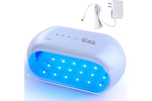 LET'S RESIN UV Light,Two-Sided Longer time Setting(2m,3m,5m) Resin Light with 36 LED Beads, Large Size UV Lamp for Resin Curing, Molds,DIY Craft Decor(Own Design Patent)