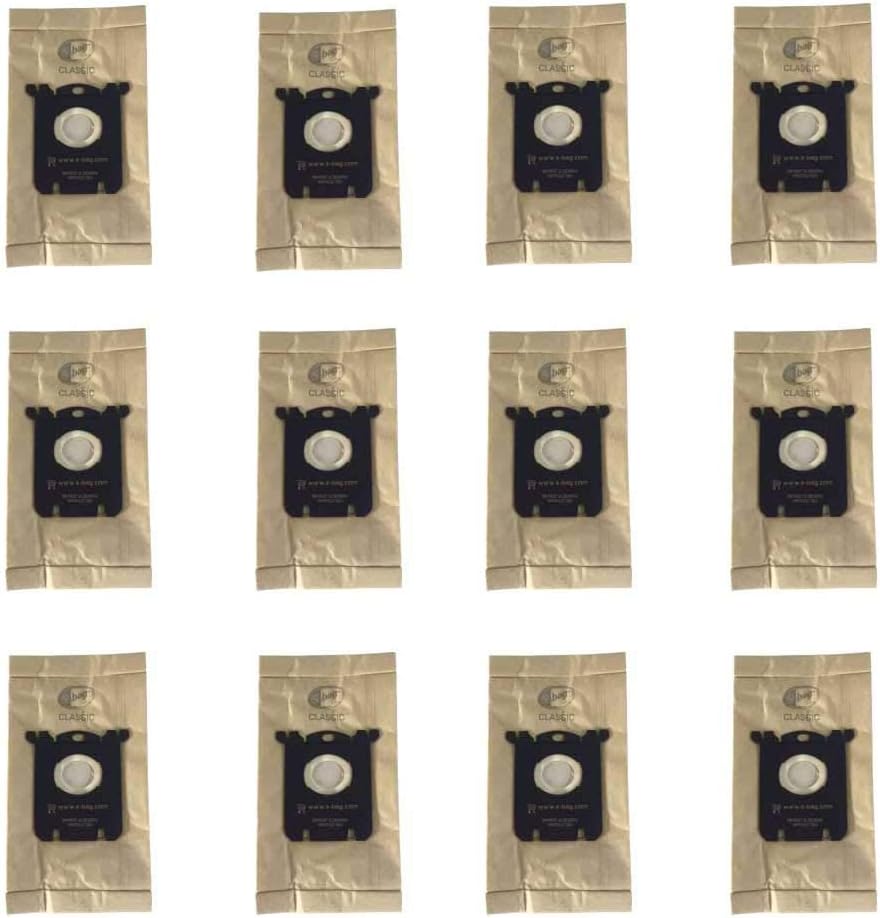 Neza 12 Pack Type EL200F SBag Classic Vacuum Cleaner Bags Compatible
