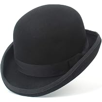 Chapeau Melon Zylione Pour Femme - Style Décontracté | Taille Unique 56-58cm | Automne/Hiver