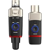 Xvive U35 Wireless Microphone System with 5.8GHz XLR Transmitter and Receiver for Dynamic Microphone