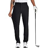 Tyhengta Men's Golf Pants 30"/32"/34" Lightweight Comfy Stretch Work Dress Pants