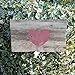 5 x 9 inch Small, Primitive, Rustic, Hand Painted, Red Heart Sign on Reclaimed Barn Wood, for Wall Hanging, Love, Valentine's Day Decor, Photo Prop, mothers day Gift
