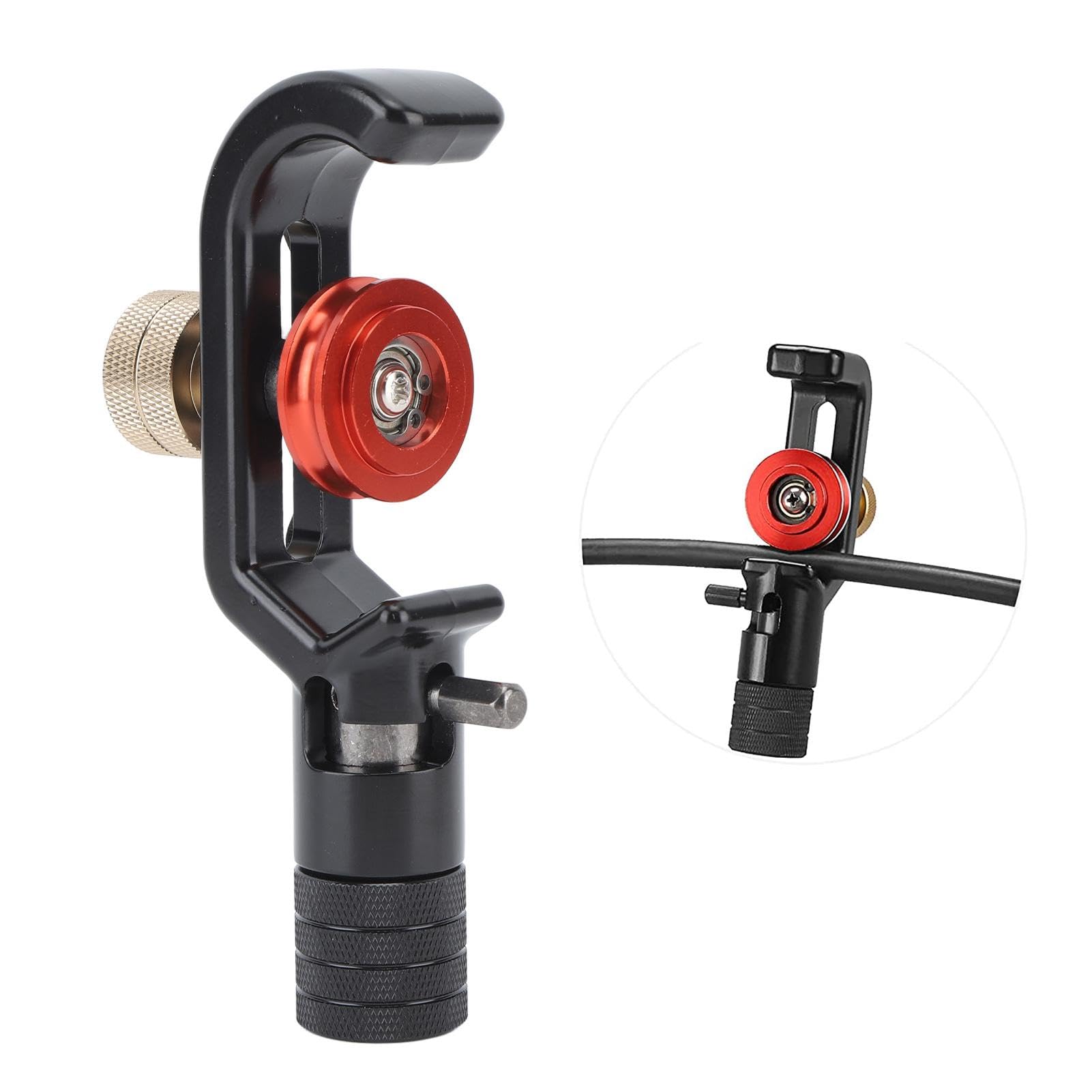 Nimomo 4‑10mm Wire Stripper Tool, Armored Cable Stripper Adjustable Depth Fiber Optic Stripper Coax Cable Stripper Circular & Longitudinal Cable Cutter Cable Stripping Tool Wire Jacket Stripping Tool