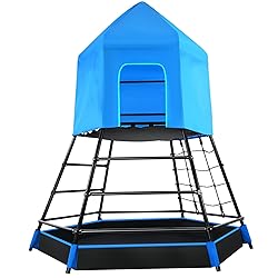 Hapfan Jungle Gym with Platform and Tent, Climbing