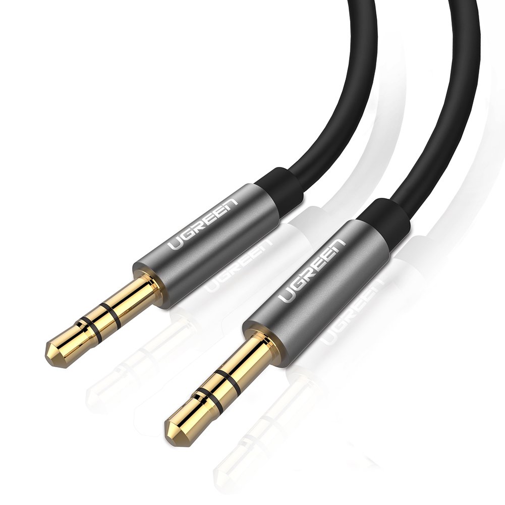 UGREEN 10733 1 m 3.5 mm 3.5 mm BLACK AUDIO CABLE – AUDIO CABLE (3.5 mm, Male, 3.5 mm, Male, 1 m, Black)