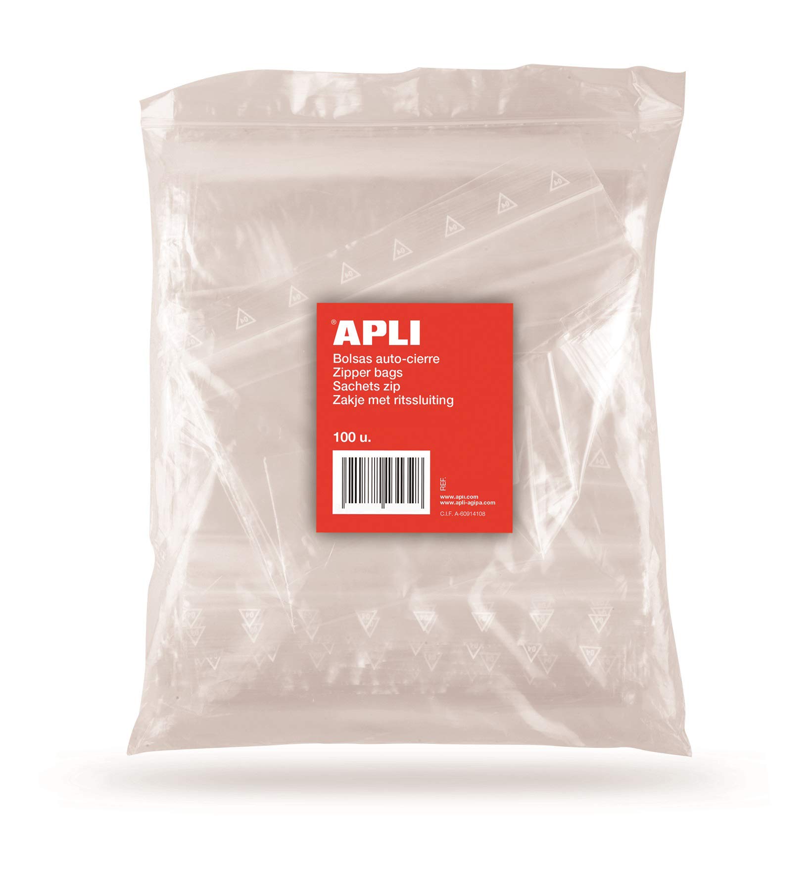 APLI 13133 – Cellophane Display Bags Self Seal Bag, Pack of 100 — image 1