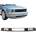 JustDrivably Replacement Front Lower Bumper Grill for Ford Mustang Base Model V6 4.0L 2005-2009 - Durable ABS Construction