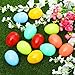iBaseToy Glow in the Dark Easter Eggs for Easter Games, Glow Easter Eggs, Easter Decorations for Easter Party, easter toys for Boys and Girls, Glowing Plastic Easter Eggs Easter Egg Hunt-12PCS