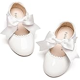 Felix & Flora Toddler Flower Girl Dress Shoes - Baby Girl Ballet Mary Jane Flats for Party School Wedding