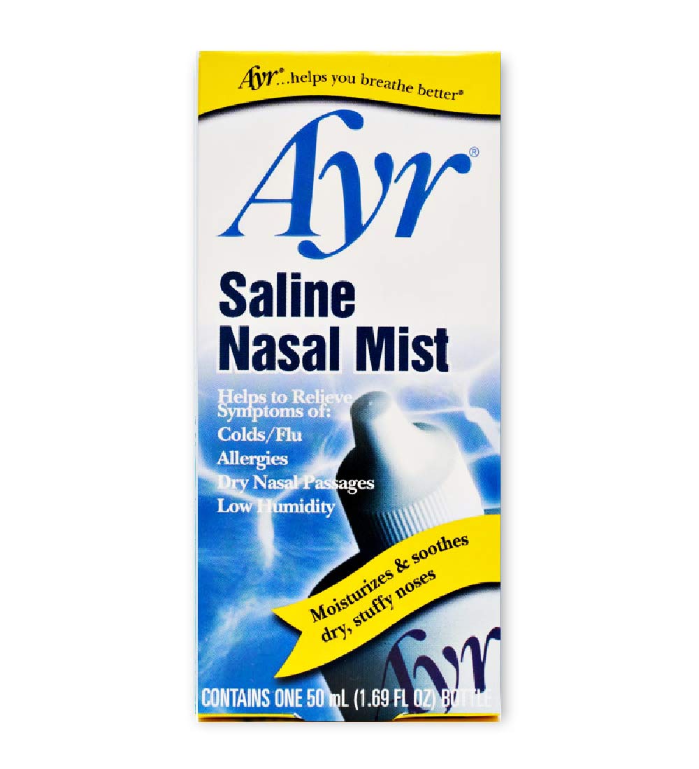 Ayr Saline Nasal Mist Spray, 1.69 Ounce: Prime Pantry