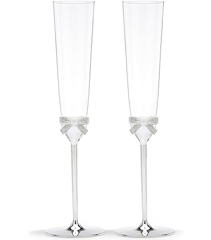Lot De 2 Flûtes à Champagne Vera Wang Princesse Par Wedgwood, Cristal