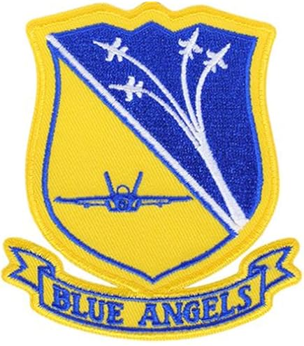 ブルーエンジェルス 刺繍パッチ Amazon.com: United States Navy USN Blue Angels Flying Embroidered