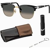 Persol PO3375S Square Shape Sunglasses With Official Eyewear Kit