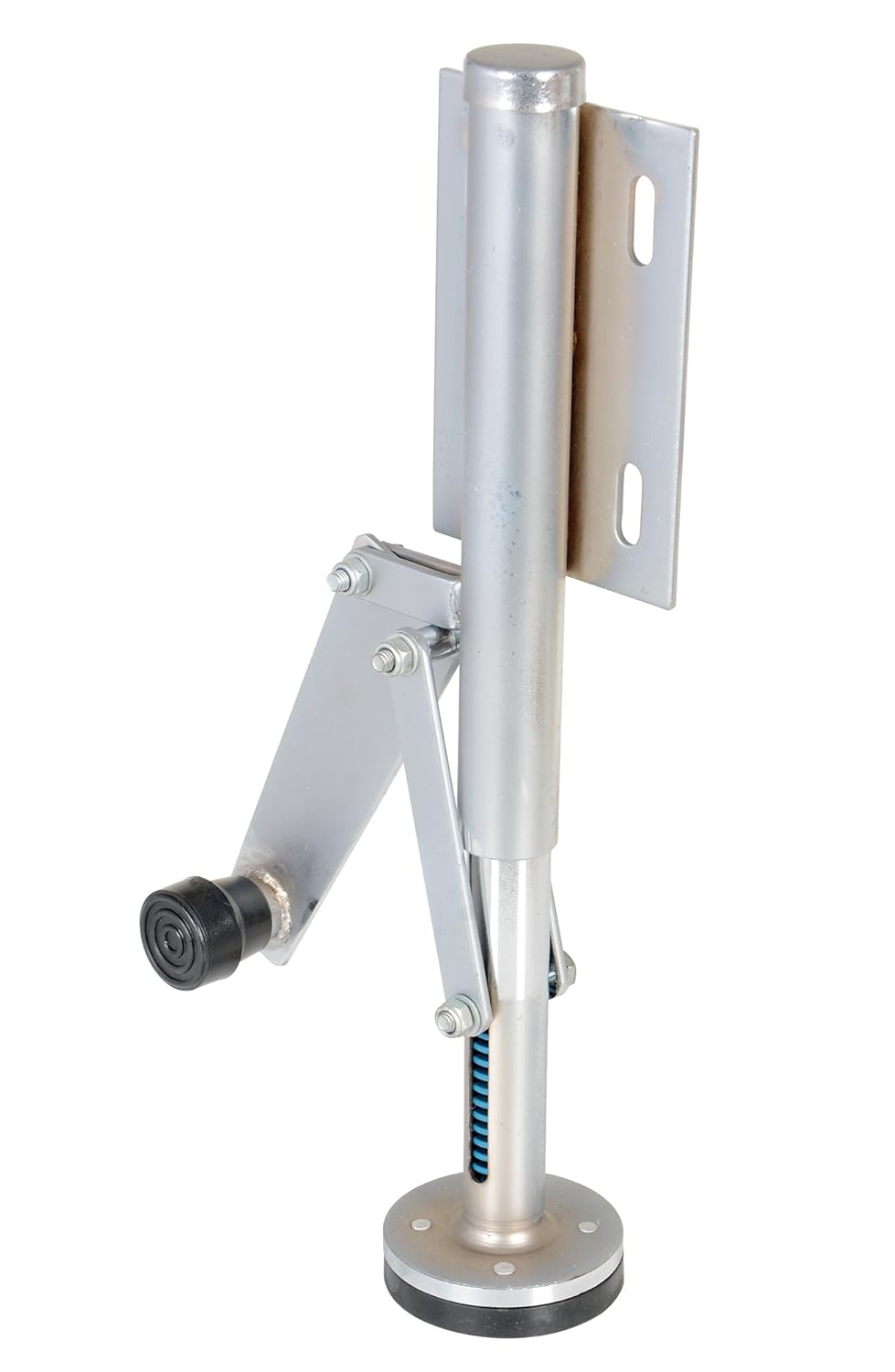 Vestil FL-LK-SMR-R Floor Lock, Right Side Mount, 18.0 Height, Silver