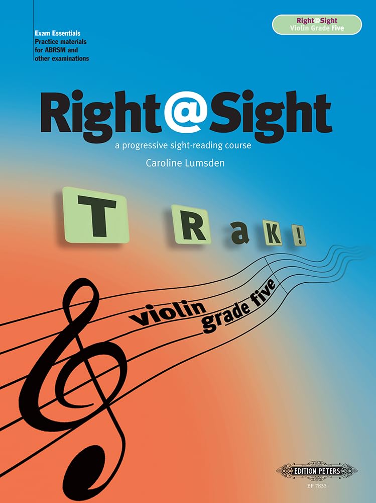 Right@sight for Violin, Grade 5 (EP7835): A Progressive Sight-reading Course (Edition Peters)
