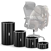 Fix Sinking Office Chair, 4 Pieces Plastic Clamps for Stop Sinking, Office Chair Cylinder Replacement, Hydraulic Cylinder Sto