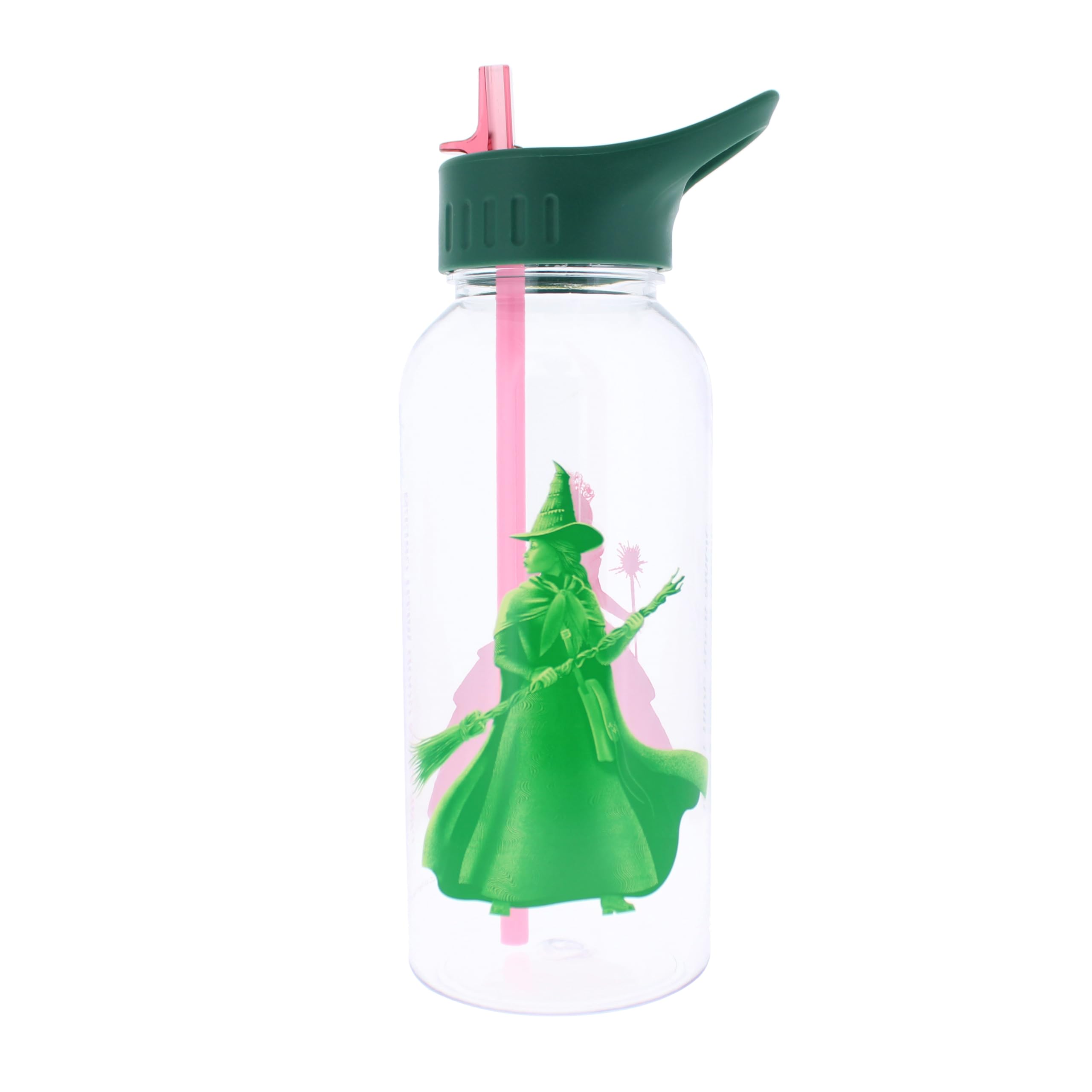 Wicked Water Bottle | 1 Litre Water Bottle | Glinda & Elphaba Defy Gravity | Official Wicked Musical & Movie Merchandise | Wicked Gifts & Accessories