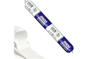 REATIFUL 9900 Sealant Waterproof,Outdoor Silicone Sealant, Permanently Repairs Roof & Wall Cracks, Waterproof, Heat & Stretch-Resistant, Tough & Tear-Proof for Exteriors (White)